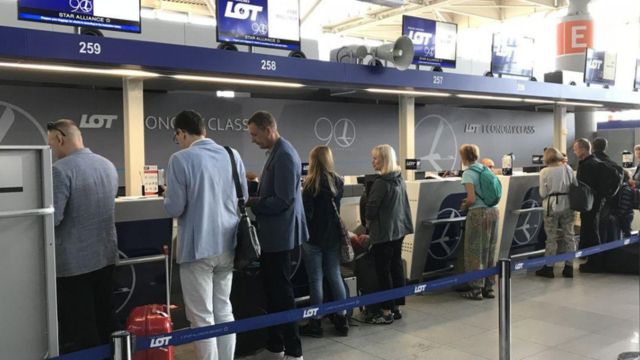 LOT Polish Airlines Check in Policy